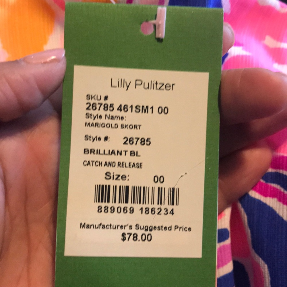 Lilly Pulitzer marigold skort - Picture 5 of 8